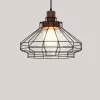 ELDLUX INKJET závěsná lampa E27 černá