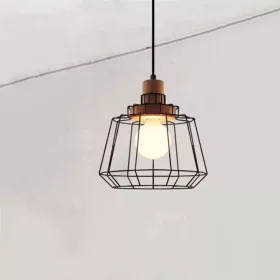ELDLUX INKJET závěsná lampa E27 černá