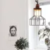ELDLUX INKJET závěsná lampa E27 černá