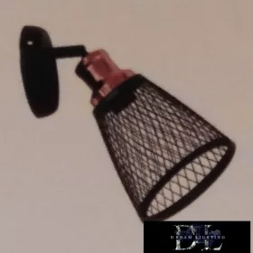 ELDLUX KETREC nástěnná lampa E27 černá