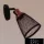 ELDLUX KETREC nástěnná lampa E27 černá