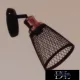 ELDLUX KETREC nástěnná lampa E27 černá