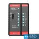 HABOTEST HT812A Tester síťových kabelů RJ45/RJ14/RJ12/RJ9