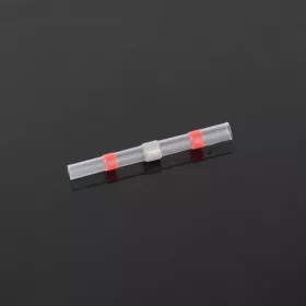   ELDLUX Smršťovací bužírka s cínem, červená, 0,5–1,5 mm², 30 ks/balení