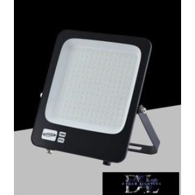   LED reflektor UNIVERSO 150 W, 12 000 lm, 6500 K, 120°, IP65, černý, 253 x 301 x 31 mm