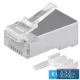 EMOS CONN.RJ45 FTP CAT6 PRO CENOVÝ DRÁT 20 KS