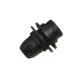 ELDLUX K314B E14 objímka se 2 kroužky, černá