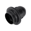 ELDLUX K327X E27 objímka se 2 kroužky, černá