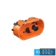 KAISER Montážní krabice do sádrokartonu gumová 2 oválná 130 mm x 65 mm plastová oranžová O-range ECON KAISER