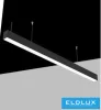 UNIVERSO závěsné stropní svítidlo 40 W 5200 lm 4000 K–6500 K spínač IP20 černá 1200 × 50 × 70 mm 5 let
