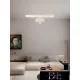UNIVERSO Závěsné svítidlo 50 W 4000 lm 3000 K IP20 bílé D450x1200 mm