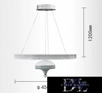 UNIVERSO Závěsné svítidlo 50 W 4000 lm 3000 K IP20 bílé D450x1200 mm