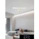 UNIVERSO Závěsné svítidlo 50 W 4000 lm 6500 K IP20 Bílé D450x1200 mm