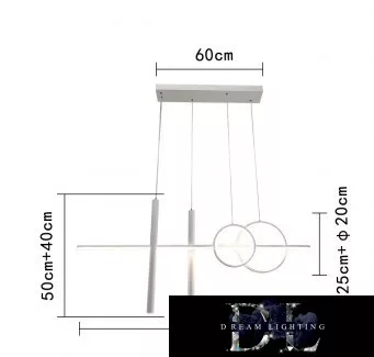 Závěsné svítidlo UNIVERSO 48 W 3840 lm 4000 K 1090 mm IP20 bílé