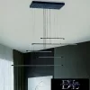 UNIVERSO závěsné LED svítidlo 38 W 3040 lm CCT 1250 × 300 × 1500 mm IP20 černé