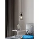 Závěsné svítidlo UNIVERSO 1xE27 Max. 60 W IP20 Černé D140x250x1200 mm