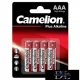 Alkalická baterie CAMELION PLUS LR03/AAA-BP4