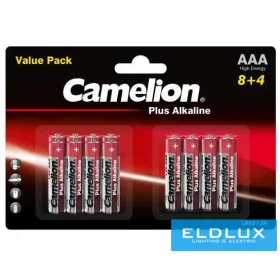 CAMELION PLUS alkalická baterie LR03/AAA-BP8 