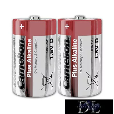 CAMELION PLUS alkalická baterie LR20/D-BP2