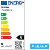 ELDLUX Flexibilní LED pásek AC:220V 2835-120D-10MM 7,6 W/m růžový IP65