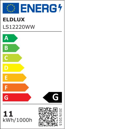 ELDLUX Flexibilní LED pásek AC:220V 2835-120D-12MM 10,5w/M 3000K IP65