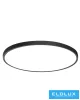 UNIVERSO Mennyezeti lámpa 32W 2350lm CCT.Kap Ra90 120° D400x24mm IP20 Fekete