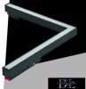 UNIVERSO Magnetická lineární lampa ve tvaru L pro montáž na kolejnici DC:48V 24W 1800LM 4000K RA90 IP20 312x282mm Černá