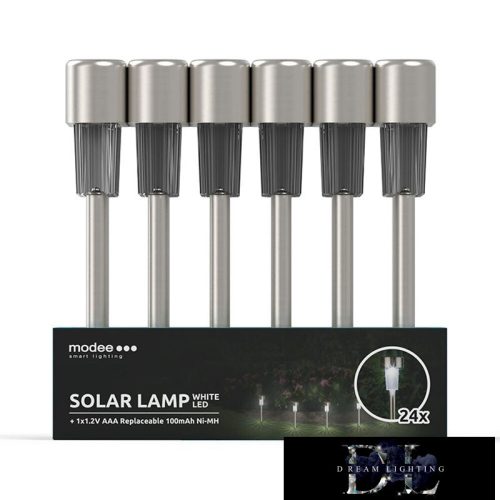 MODEE Lighting LED solární panelová zahradní lampa