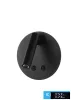 UNIVERSO Nástěnná lampa 8 W 720 lm 3000 K IP54 černá 3 roky