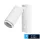 UNIVERSO Nástěnná lampa se spínačem 1xGU10 Max.35w IP20 bílá 150x160mm 5 let