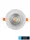 UNIVERSO LED zapuštěná lampa 30 W 3000 lm CCT.kap 120° IP20 bílá D250 mm Výřez: D225 mm