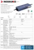 NOBUKO řada B 12 V 100 W IP67 Venkovní LED napájecí zdroj