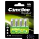 CAMELION AlwaysReady Solar NI-MH dobíjecí baterie HR6/AA/800mAh-BP4