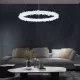 ELDLUX ELDAMARILL křišťálová skleněná závěsná lampa D800 224W CCT