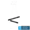 ELDLUX ELDAMARILL křišťálové skleněné závěsné svítidlo D600 264W CCT