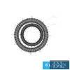 ELDLUX ELDAMARILL křišťálové skleněné závěsné svítidlo D600 264W CCT
