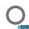 ELDLUX ELDAMARILL závěsné svítidlo z křišťálového skla D400 104W CCT
