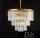 ELDLUX ELDICICLE křišťálový lustr E14×14 D600x554mm zlatý