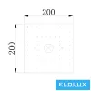 ELDLUX ELDALIZ křišťálová stropní lampa L200 E14