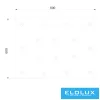 ELDLUX ELDALIZ křišťálová stropní lampa L600 E14×16