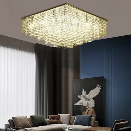 ELDLUX ELDALIZ křišťálová stropní lampa L850 E14×17