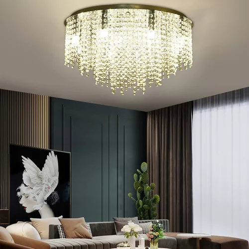 ELDLUX ELDILEN křišťálová stropní lampa Ø600 E14×12