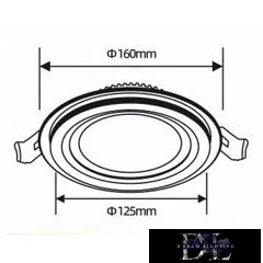 UNIVERSO Kruhový zapuštěný LED panel 12 W 1100 lm CCT IP20 bílá