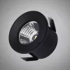 Mini bodové svítidlo UNIVERSO 1 W 3000 K 90 lm 30° IP20 ∅31×22 mm černé