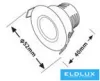 UNIVERSO Mini bodové svítidlo 3 W 3000 K 270 lm 30° IP20 bílé D52x40 mm výřez: D40 mm