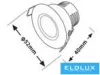 UNIVERSO Mini bodové svítidlo 3 W 6500 K 270 lm 30° IP20 bílé D52x40 mm Výřez: D40 mm