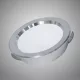Mini bodové svítidlo UNIVERSO 3 W 3000 K 240 lm 120° IP20 ∅70×19 mm stříbrné
