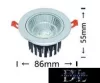 UNIVERSO LED zapuštěná lampa 7 W 630 lm 3000 K 24° IP20 hliník 