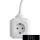 EMOS prodlužovací kabel 4 zásuvky + 2 USB 1,9 m 1,5 mm