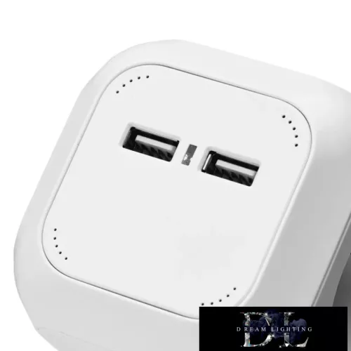 EMOS prodlužovací kabel 4 zásuvky + 2 USB 1,9 m 1,5 mm